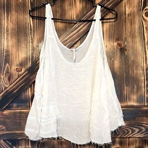 Intimately Free People white sheer top